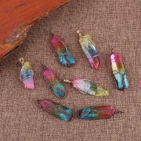 Gemstone Jewelry Pendant, Rainbow Stone, fashion jewelry & Unisex 3-6mm 