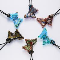 Collier en Murano bijoux, chalumeau, bijoux de mode, plus de couleurs à choisir 46+5cm, Vendu par PC