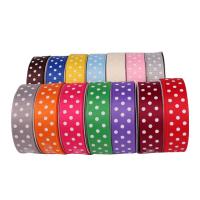 Terylen Band, Polyester, Polka Dot, keine, 2.5cm, ca. 22m/Spule, verkauft von Spule