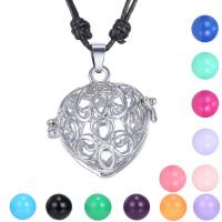 Pregnant Ball Locket Necklace, Zinc Alloy, fashion jewelry 