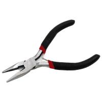 Carbon Steel Crimping Plier, with PVC Plastic, durable, black, 125mm 