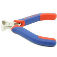 Acier au carbone Couper les pinces Nipper, avec plastique, durable, bleu, 105mm, Vendu par PC