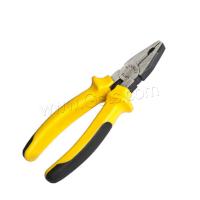 High Carbon Steel Crimping Plier, with Plastic, durable yellow 