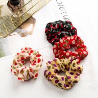 Hair Scrunchies, Cloth, printing & elastic & for woman, 110mm 