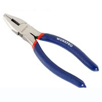 High Carbon Steel Crimping Plier, with Plastic, durable, blue 