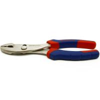 Acier au carbone Pince multifonctionnelle, avec plastique, durable, bleu, 160mm, Vendu par PC