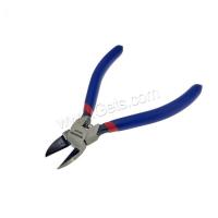 Alliage d'acier Nipper en plastique, avec plastique, durable, bleu, 125mm, Vendu par PC