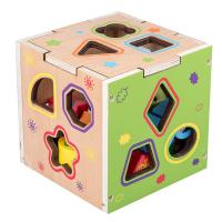 Jouets d’apprentissage bébé, bois, impression, pour les enfants & styles différents pour le choix, couleurs mélangées Vendu par fixé