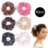 Hair Scrunchies, Cloth, with Rubber Band, for woman 