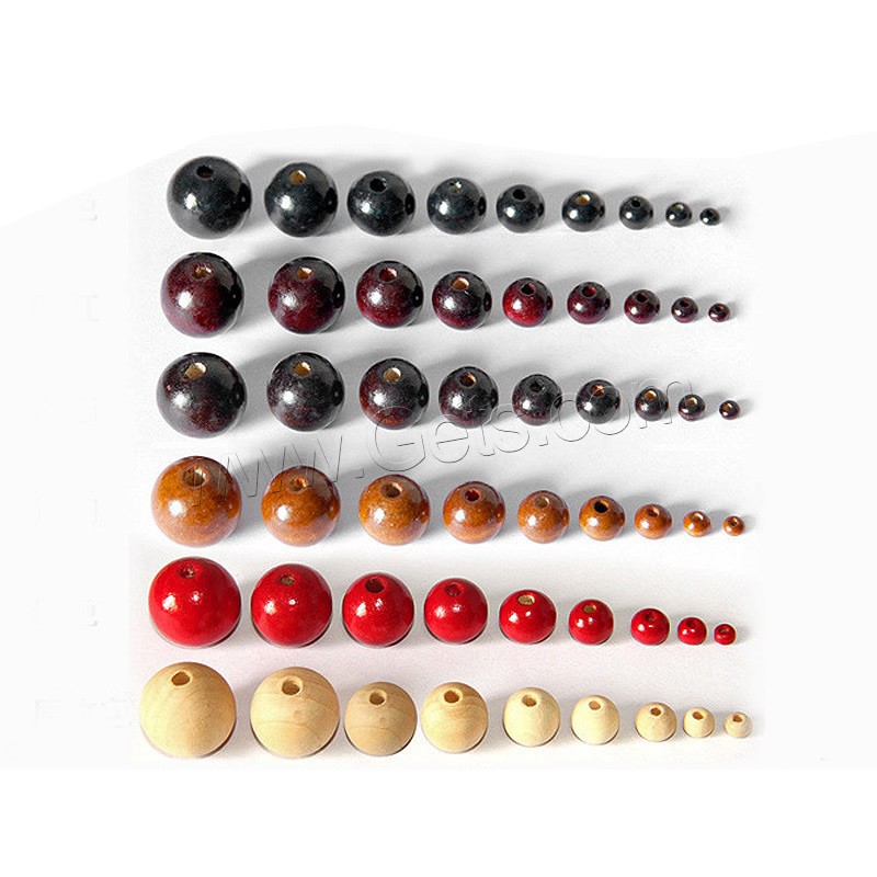 Schima Superba Beads, Round, DIY & different size for choice, more colors for choice, Sold By PC