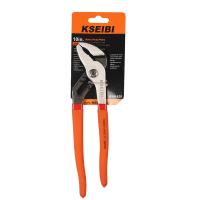 Carbon Steel Water Pump Pliers, with Plastic, durable  orange 