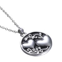 Zinc Alloy Necklace, fashion jewelry, silver color 