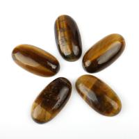 Agate Cabochon, Ellipse, brown 