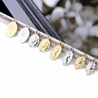 Zinc Alloy Message Pendants, plated, DIY 