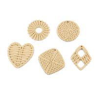 Resina joyería pendiente, engomada de gota, Bricolaje & diferentes estilos para la opción, beige, 10PCs/Bolsa, Vendido por Bolsa