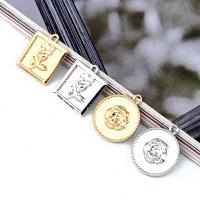 Zinc Alloy Message Pendants, plated, DIY 