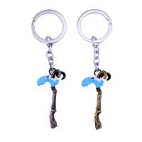 Zinc Alloy Key Chain Jewelry, plated, Unisex 