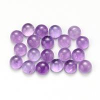 Gemstone Cabochons, Amethyst, Dome, polished, natural & DIY original color 