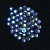 Moonstone Cabochon, polished, DIY blue 