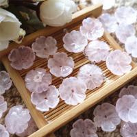 Rose Quartz Bead Cap, Flower, DIY, 16mm 