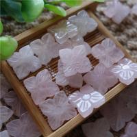 Natural Quartz Pendants, Rose Quartz, polished, DIY 