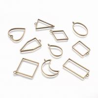 Zinc Alloy Message Pendants, plated, DIY nickel, lead & cadmium free, 33-49mm 