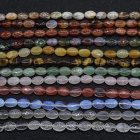 Perles de pierre gemme mixte, ovale, poli, DIY & différents matériaux pour le choix, plus de couleurs à choisir Environ 15.7 pouce, Environ Vendu par brin