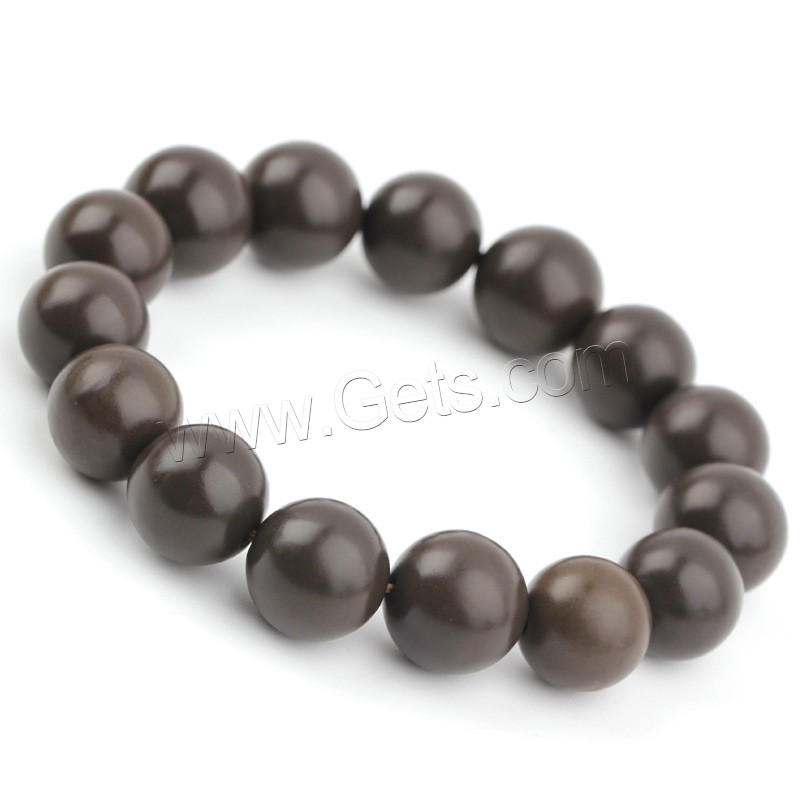 Unisex Bracelet, Pierre aiguille, Rond, unisexe & normes différentes pour le choix, brun, Vendu par brin