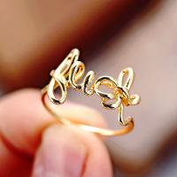 Zinc Alloy Finger Ring, plated, fashion jewelry nickel, lead & cadmium free 