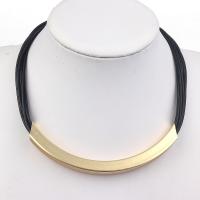 Mode Collier Choker, Alliage, Placage, pour femme, plus de couleurs à choisir, 450mm, Vendu par PC