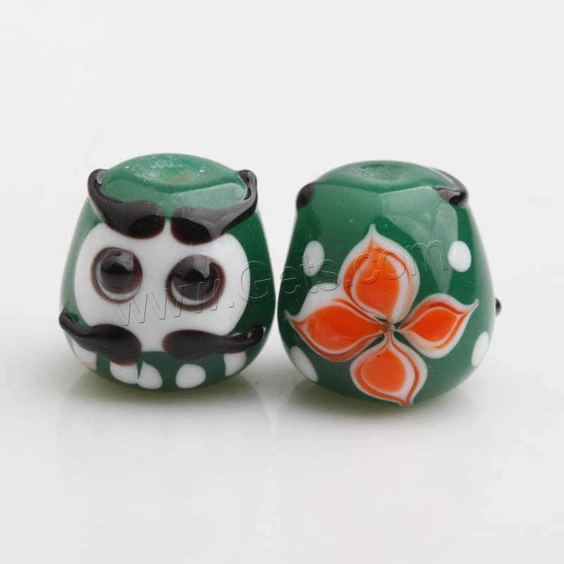 Cartoon Lampwork Perlen, DIY & verschiedene Größen vorhanden, keine, verkauft von PC