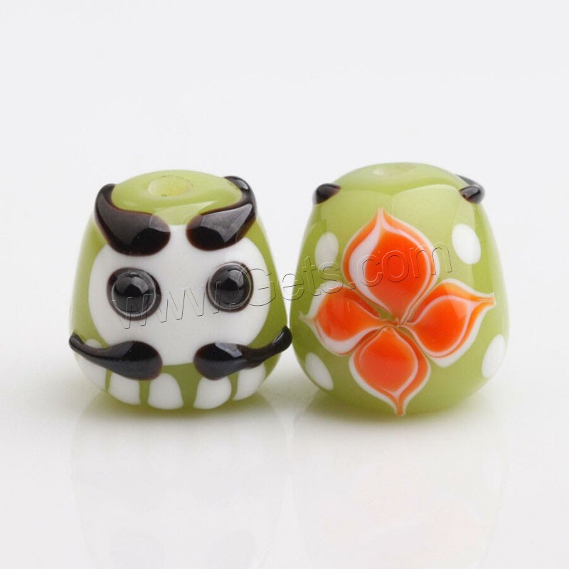 Cartoon Lampwork Perlen, DIY & verschiedene Größen vorhanden, keine, verkauft von PC