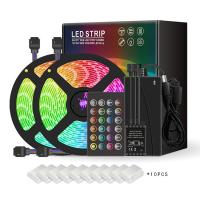 Plástico Tira de luz LED, multicolor, Vendido por Set