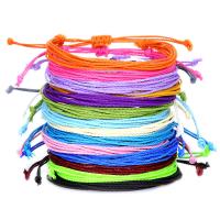 Pulseras de amistad, Cordón de cera, Joyería, más colores para la opción, 18-32cm, Vendido por UD