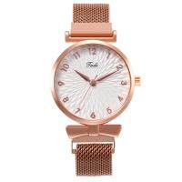 Reloj de Pulsera de mujeres, aleación de zinc, movimiento chino, chapado, sin impermeables & para mujer, más colores para la opción, 32x9mm,16mm, longitud:aproximado 10.2 Inch, Vendido por UD