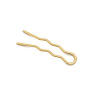 Hair Stick Findings, Brass, plated, DIY & for woman 