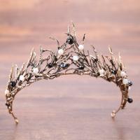 Bridal Tiaras, Zinc Alloy, fashion jewelry & for woman & with rhinestone 