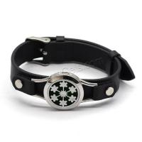 Parfüm Aromatherapie Armband, PU Leder, mit 316 L Edelstahl, Modeschmuck & unisex, verkauft von PC