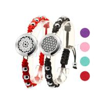 Pulsera de aromaterapia de perfume, Polipropileno Nylon, con acero inoxidable 316L, Joyería & diferentes patrones para la opción, más colores para la opción, Vendido por Sarta