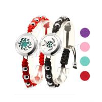 Pulsera de aromaterapia de perfume, Polipropileno Nylon, con acero inoxidable 316L, Joyería & diferentes patrones para la opción, más colores para la opción, Vendido por Sarta