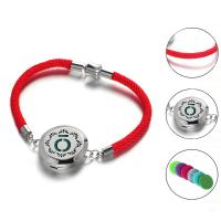 Pulsera de aromaterapia de perfume, Polipropileno Nylon, con acero inoxidable 316L, Joyería & diferentes patrones para la opción, más colores para la opción, Vendido por Sarta