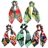 Bunny Ears Hair Scrunchies, Chiffon, durable & elastic & for woman 