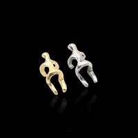 Zinc Alloy Clip Earring, plated, fashion jewelry & Unisex nickel, lead & cadmium free 