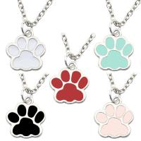 Enamel Zinc Alloy Necklace, with enamel, plated, cute & fashion jewelry nickel, lead & cadmium free 