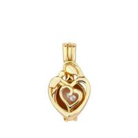 Zinc Alloy Jewelry Pendants, with Plastic Pearl, plated, fashion jewelry nickel, lead & cadmium free, 45cm+5cm 