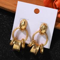 Zinc Alloy Drop Earring, plated, fashion jewelry & for woman, nickel, lead & cadmium free 