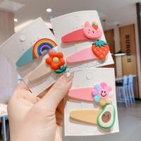 Plastic Alligator Hair Clip, Cartoon, for children 50mm 