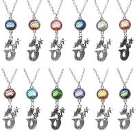 Zinc Alloy Necklace, fashion jewelry & for woman 500mm 