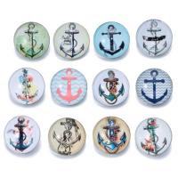 Time Gem Cabochon, Glass, durable & fashion jewelry 18mm 