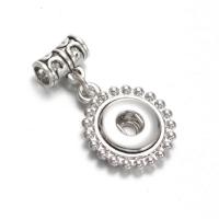 Zinc Alloy Pendant, fashion jewelry & for woman 18mm 